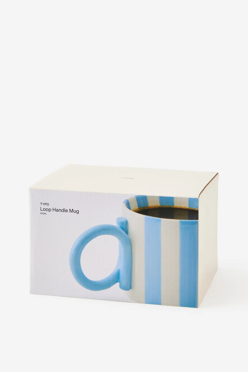 Typo Loop Handle Mug